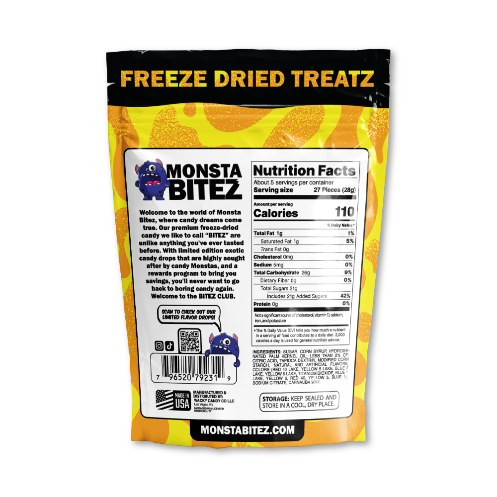 Freeze Dried Rainbow Bitez